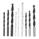 Набор сверл по бетону 5-6-8 мм, металлу 5-6-8 мм, дереву 5-6-8 мм, 9 шт, цилиндрический хвостовик Sparta (725055)