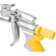 Пистолет для монтажной пены, алюминиевый корпус, прорезиненная ручка (14283)
