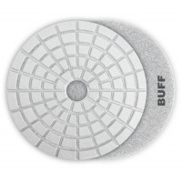 Круг алмазный гибкий шлифовальный АГШК 125 мм, BUFF, мокрое шлифование ЗУБР Профессионал 29867-10000