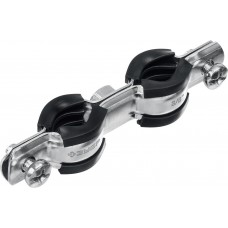 Хомут трубный двойной 3/8, цинк, 8 шт ЗУБР 37890-15-19  