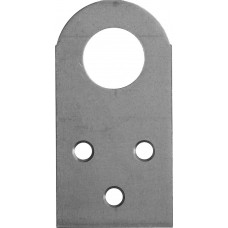 Проушина прямая ПР-2.0 75 x 40 x 2 мм для навесных замков ЗУБР 31038-75