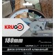 Диск алмазный турбо по граниту 180 x 2.4 x 22.23 x 10mm KRUGO (RTB07A+)