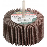 Диск лепестковый для дрели радиальный 80х40х6 мм Р 40 (39602)