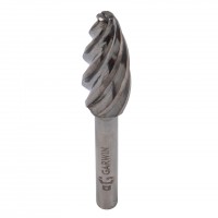 Борфреза пламевидная 12x32x76 мм, VHM, AL, форма H (серия 900671) GARWIN INDUSTRIAL 900671-12*32