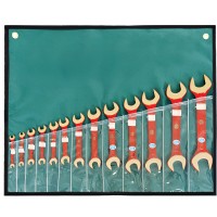 Набор ключей гаечных рожковых двусторонних искробезопасных (8-32) BeCu № A-9, HORTZ