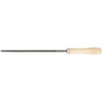 Напильник, деревянная ручка, круглый 200 мм (42507)