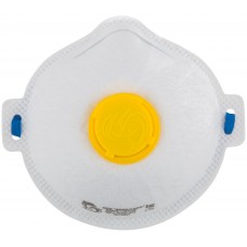 Полумаска фильтрующая, FFP1, полипропиленовая, 3-х слойная, с клапаном (12317)