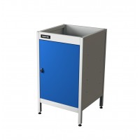 Тумба с дверью синий (светло-серый) RUNTEC TS0-7035-5005