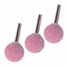 Шарошка абразивная, шар, 30 x 6 мм, F46, 3 шт Matrix (76013)