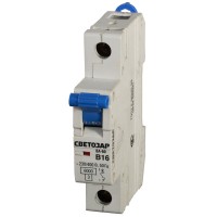 Автоматический выключатель ВА-60, 1P, 20А, B, 6кА СВЕТОЗАР SV-49051-20-B