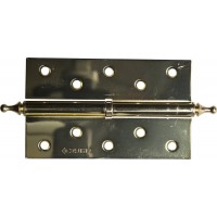 Петля карточная разъёмная левая 125?75?2.5 мм цвет латунь PB 2 шт ЗУБР 37605-125-1L