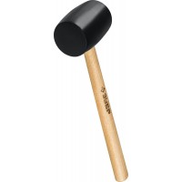 Киянка резиновая 340 г чёрная ЗУБР 2050-55