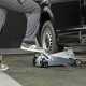 Домкрат гидравлический подкатной, 3.5 т, высота подъема 145-490 мм, с педалью Matrix (51045)