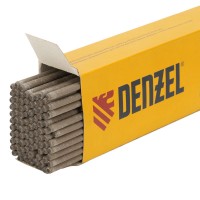 Электроды DER-13/55, диам 3 мм, 2,5 кг., основное покрытие Denzel (97505)