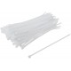Хомуты нейлоновые для проводов, белые 100 шт., 3,6х150 мм (60246М)