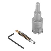 Коронка по металлу твердосплавная, 27 мм Denzel (724007)