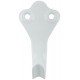 Крючок-вешалка малый, белый (66860)