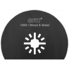 Полотно пильное фрезерованное дисковое прямое, Bi-metall Co 8%, 80х0,65 мм (37929)