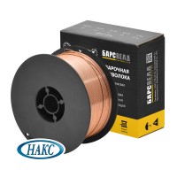 Проволока омеднен. БАРСВЕЛД ER-70S-6 ф 0,8 мм (ER70S60801)