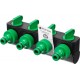 Поливочный распределитель RS-4 3/4 четырехканальный с внутренней резьбой РОСТОК 426378