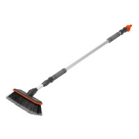 Щетка с подачей воды, телескоп. 2 части (щетка, ручка телескопическая) Stels (55227)