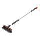 Щетка с подачей воды, телескоп. 2 части (щетка, ручка телескопическая) Stels (55227)