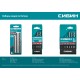 Набор сверл по бетону 5 шт: d 4-5-6-8-10 мм СИБИН 29112-H5