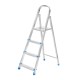 Стремянка, 4 ступени, стальная, оцинкованная Сибртех (97836)
