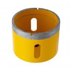 Сверло алмазное по керамограниту, 75 мм, мокрая резка, М14 Denzel (72695)