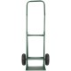 Тележка складская двухколесная, грузоподъемность 130 кг, платформа 400х250 мм (65473)