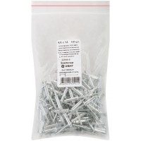 Заклепки вытяжные комбинированные, алюминий-сталь 4,0 х 14 100шт Фасовка (23644-0)
