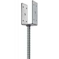 Основание столба ОС-U, U-образное, 61 x 120 x 60 мм ЗУБР 310286-060