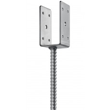 Основание столба ОС-U, U-образное, 61 x 120 x 60 мм ЗУБР 310286-060