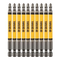 Бита PZ2х90, сталь S2, цилиндр., 10 шт. Е 6,3 Denzel (11645)