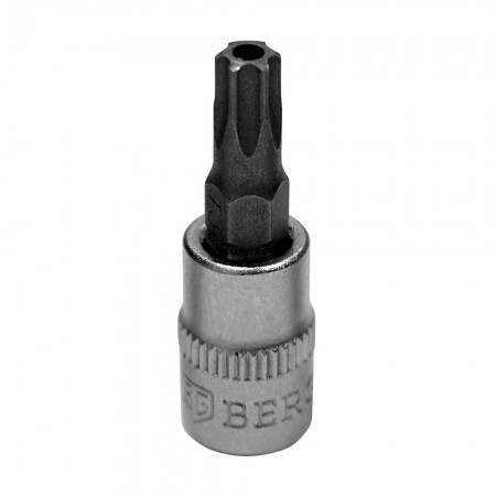 Бита-головка 1/4 TORX с отверстием Т20 BERGER BG2222