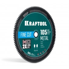 Диск пильный по металлу и стали Metal Cut, 305 х 25.4 мм, 105Т KRAFTOOL 36954-305-25.4-105