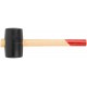 Киянка резиновая, деревянная ручка 55 мм ( 400 гр )