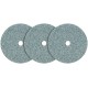 Круги силиконово-карбидные шлифовальные, набор 3 шт. (36911)