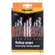Набор сверл по бетону 5-6-8 мм, металлу 5-6-8 мм, дереву 5-6-8 мм, 9 шт, цилиндрический хвостовик Sparta (725055)