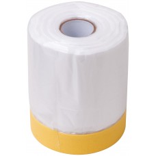 Пленка защитная с малярной лентой, Clever Quick, 550 мм x 33 м (30-7032)
