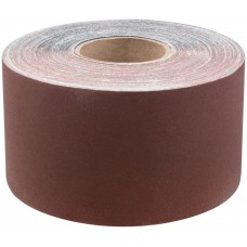Рулон шлифовальный на тканевой основе, алюминий-оксидный абразивный слой 115 мм х 50 м, Р 120 (38076)