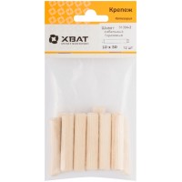 Шкант мебельный 10 х 50 березовый (фасовка 12 шт.) (31034-2)