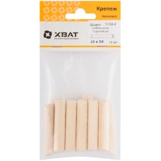 Шкант мебельный 10 х 50 березовый (фасовка 12 шт.) (31034-2)