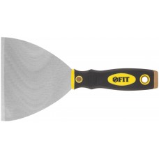 Шпатель для удаления ржавчины Профи, толщ. лезвия 1 мм, двухкомп.ручка с метал.бойком 5 (125 мм) (06675)