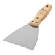 Шпательная лопатка из нержавеющей стали, 100 мм, буковая рукоятка, EFP Matrix (85617)