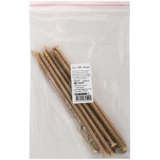 Шуруп специальный/окон, желтопассированный, головка Torx, 7,5 х 182, 10 шт Фасовка (25998-0)