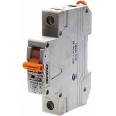 Автоматический выключатель ВА-100, 1P, 6А, C, 10кА СВЕТОЗАР SV-49071-06-C