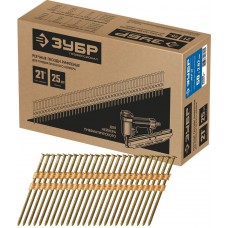 Гвозди реечные рифленые SN21 50 x 2.87 мм, 3500 шт ЗУБР 305392-50
