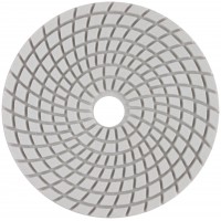 Алмазный гибкий шлифовальный круг АГШК (липучка), влажное шлифование, 100 мм, Р 400 (39844)