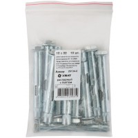 Анкер распорный с болтом 10х80 10 шт Фасовка (26134-0)